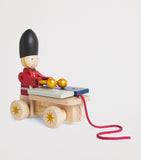 Harrods Guardsman wooden pull-along toy, UK version