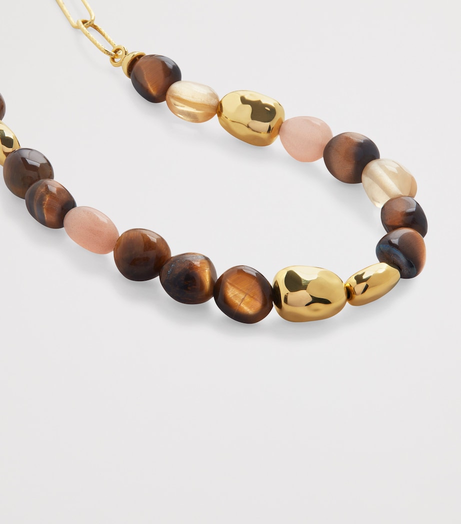 Monica Vinader multi gemstone Rio beaded bracelet (British brand)