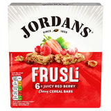 Jordans Red Berries Frusli Cereal Bars   6 x 30g Cereals M&S   