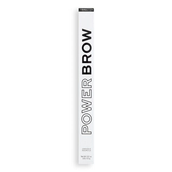 Revolution Relove Power Brow Pencil Dark Brown GOODS Superdrug   