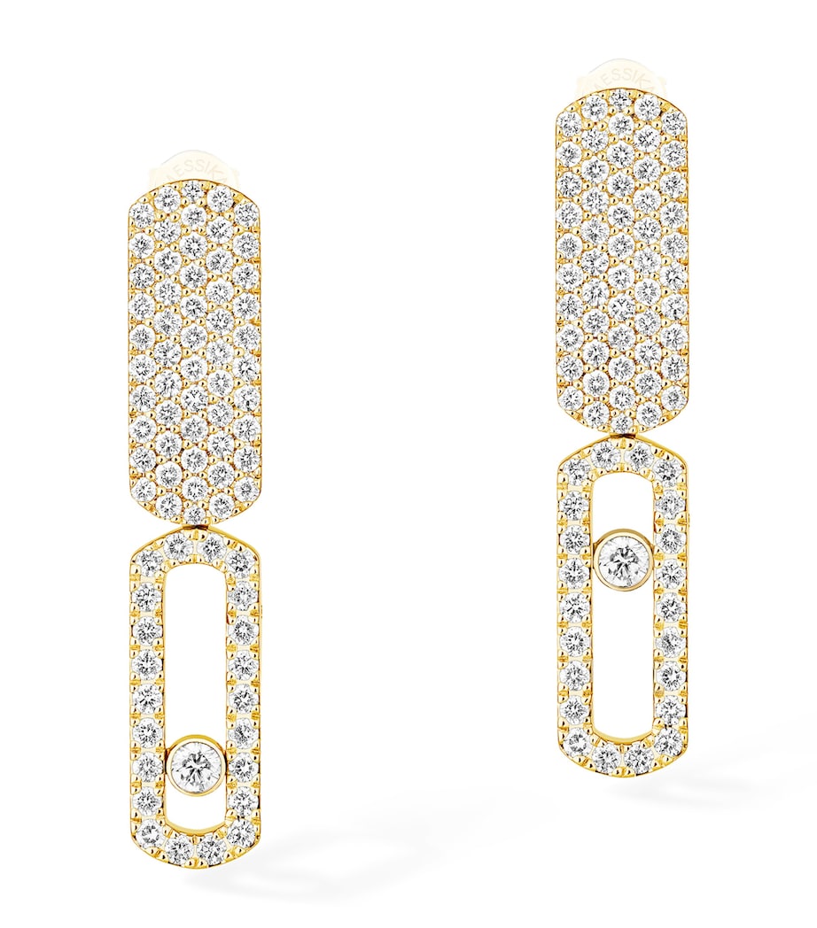 Messika Imperial Move earrings 0.70ct diamonds (British brand)