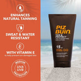 Piz Buin Tan Intensifying Sun Lotion SPF 15 Medium 150ml GOODS Superdrug   