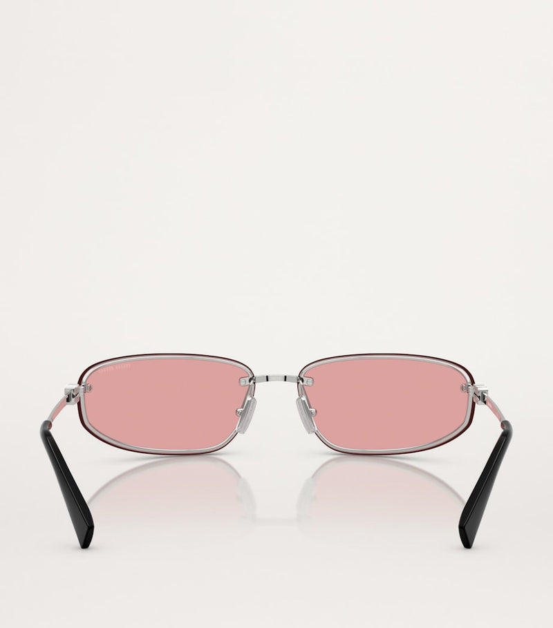 Miu Miu frameless metal sunglasses MUA50S (British brand)