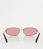 Miu Miu frameless metal sunglasses MUA50S (British brand)