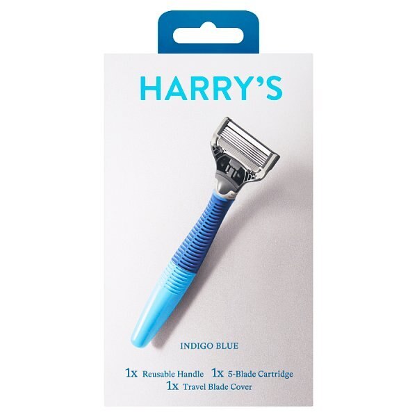 Harry's Truman Razor + Blade - Indigo Blue GOODS Superdrug   