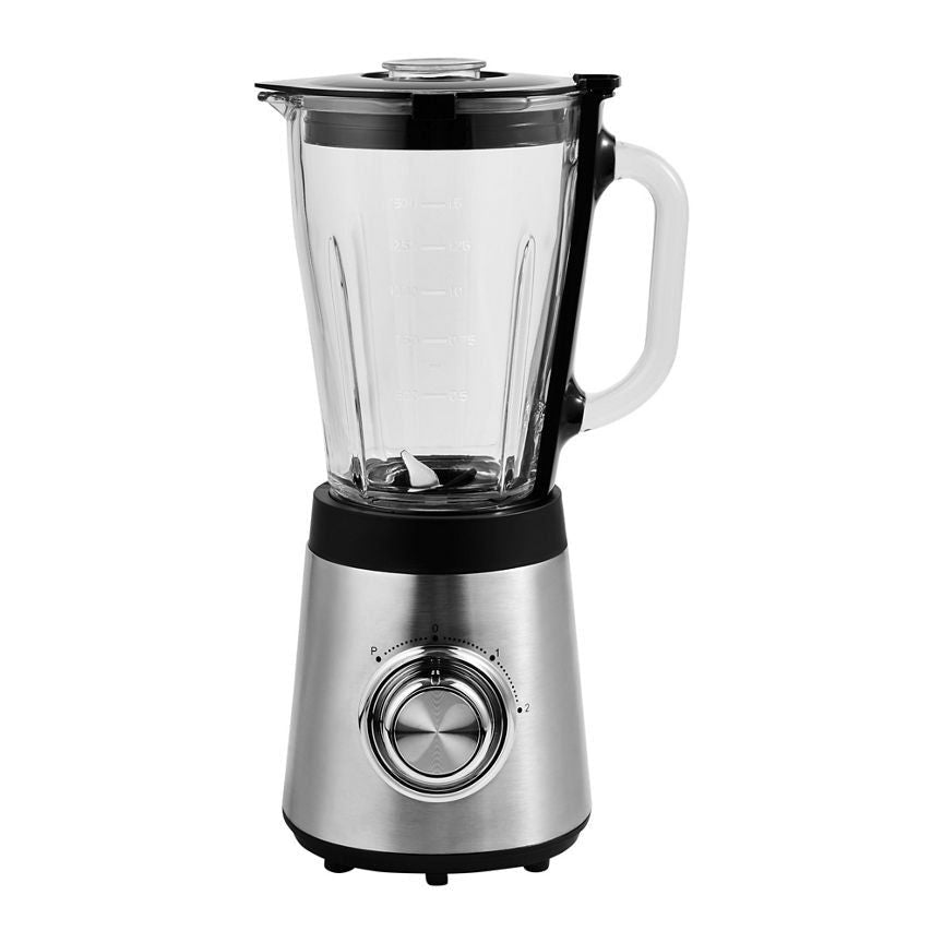 George Home Stainless Steel Black And Silver Jug Blender