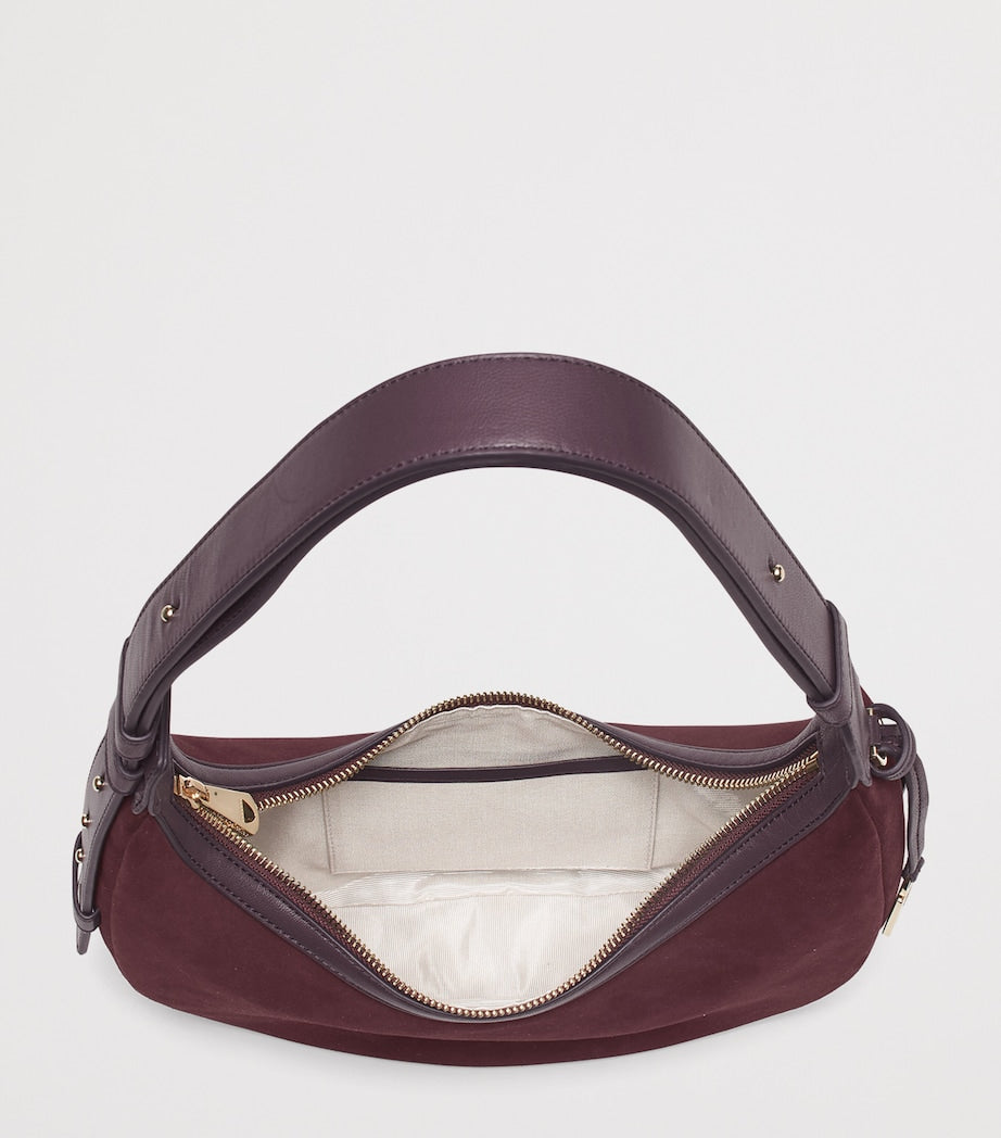 Aspinal of London small Soho Crescent shoulder bag, UK version