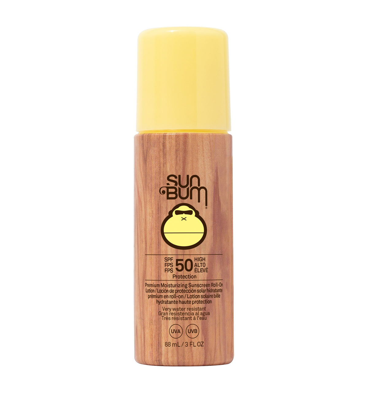 Sun Bum Original Roll-On Lotion SPF 50 sunscreen 88ml (British brand)