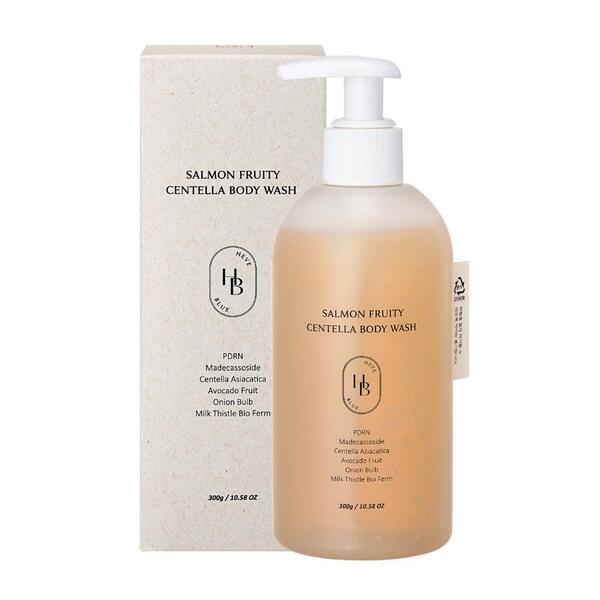 Heveblue PDRN salmon centella body wash 300ml - British product