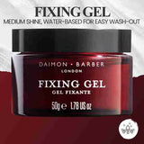 Daimon Barber Fixing Gel 50g Water Based Hair Pomade - British product