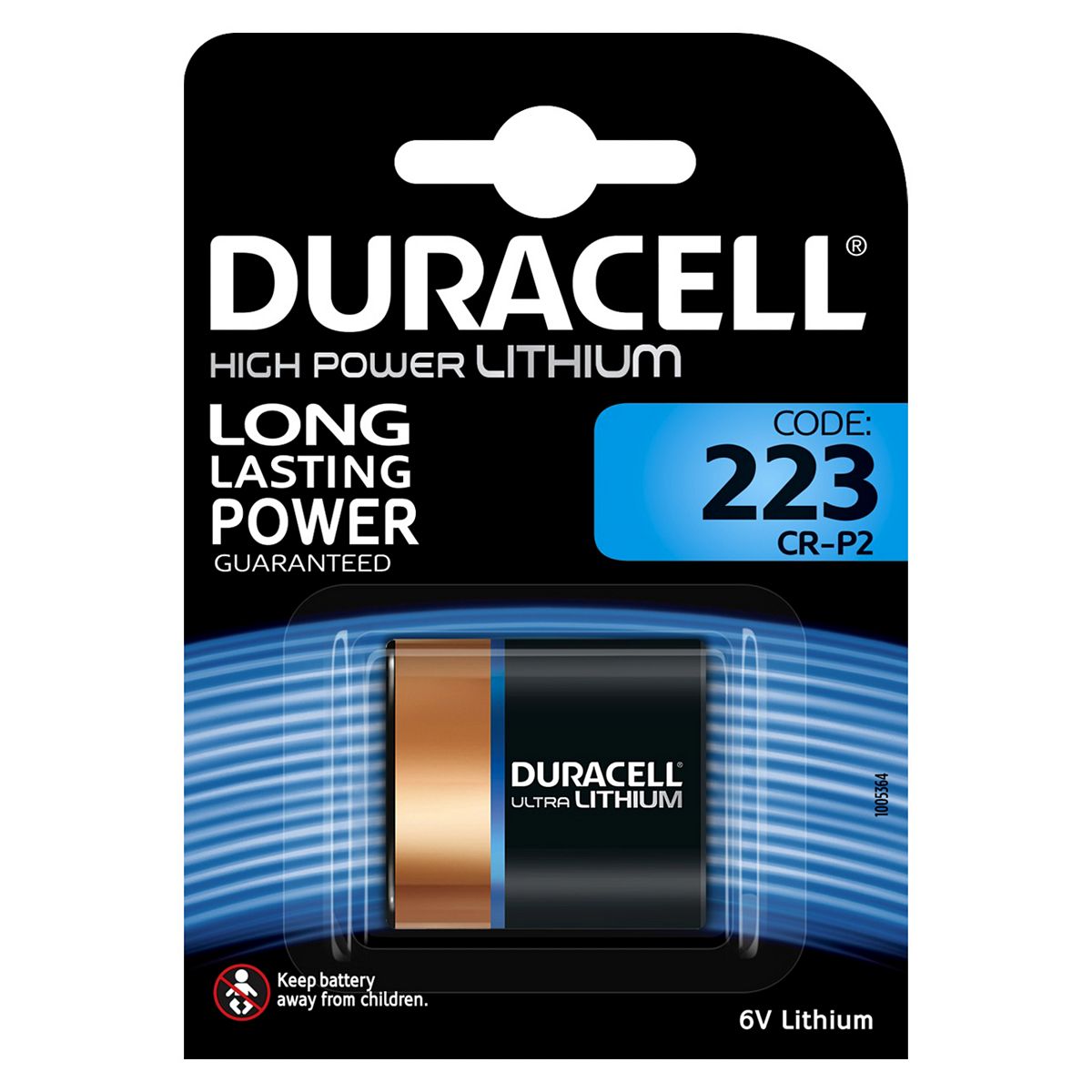 Duracell Lithium Ultra 6V 223A Battery GOODS Boots   