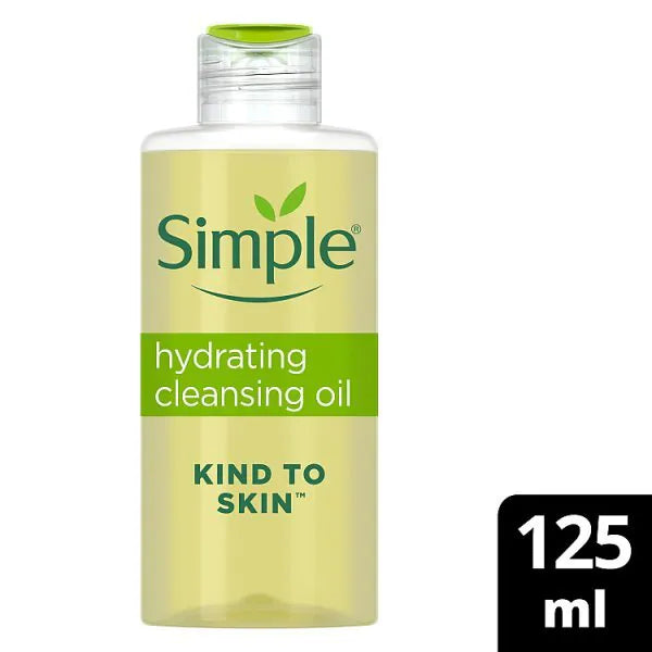 Simple Kind to Skin Hydrating Cleansing Oil 125 ml (British brand)