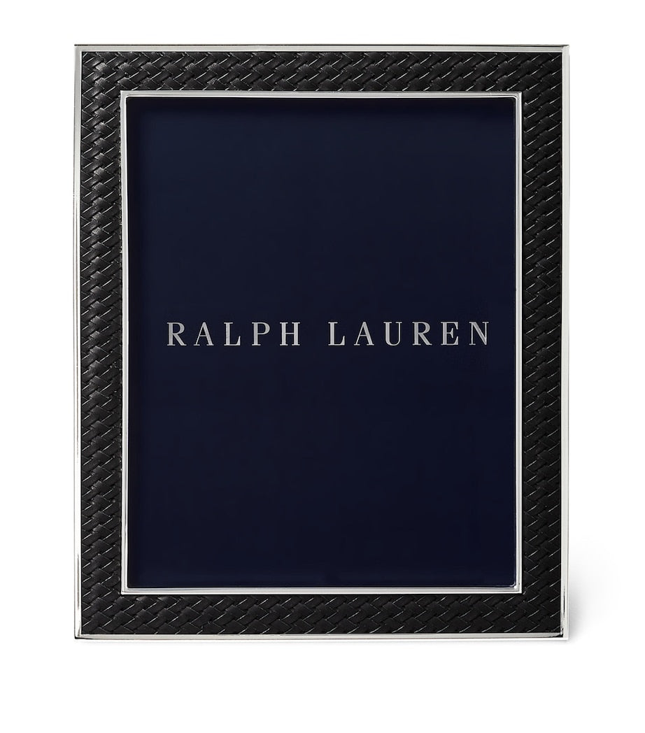 Ralph Lauren Leather Brockton photo frame 8 x 10, imported from the UK