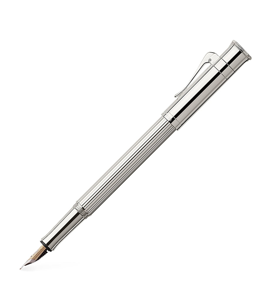 Graf von Faber-Castell Platinum-Plated Classic fountain pen, UK version