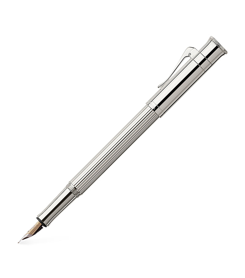 Graf von Faber-Castell Platinum-Plated Classic fountain pen, UK version