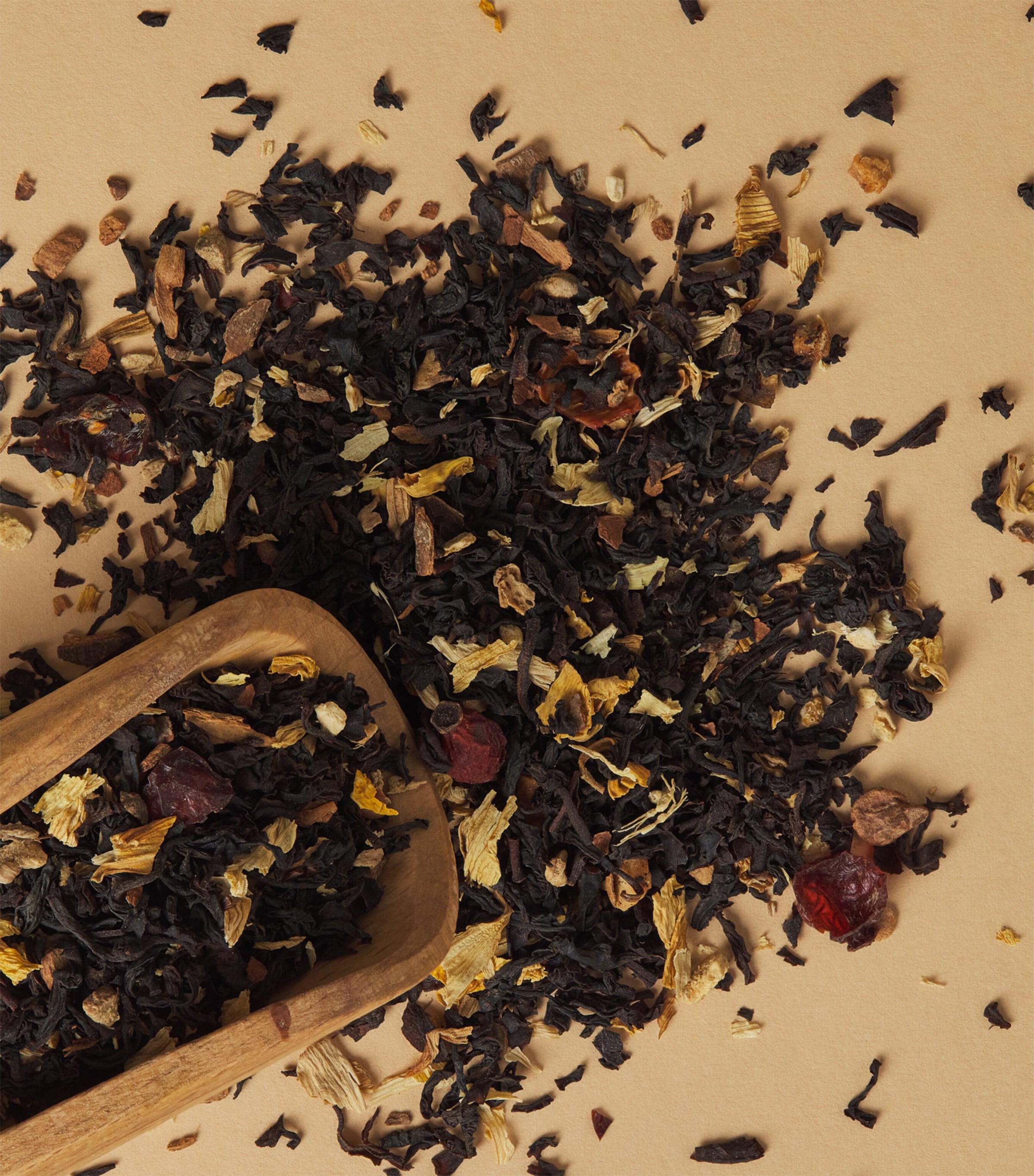 Harrods Easter blend loose leaf tea with orange and apple flavours 125g, UK version