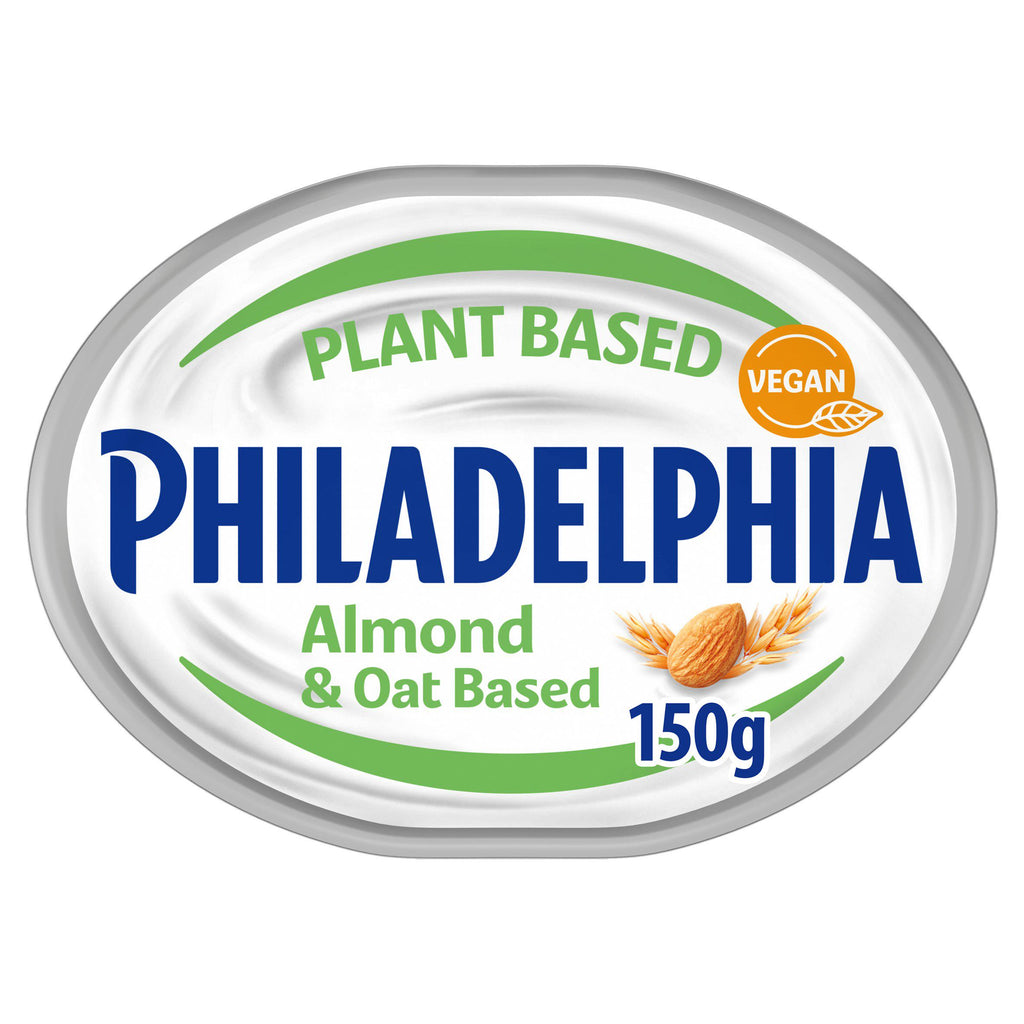 Philadelphia Vegan Almond & Oat Soft Cream Cheese Alternative 145g