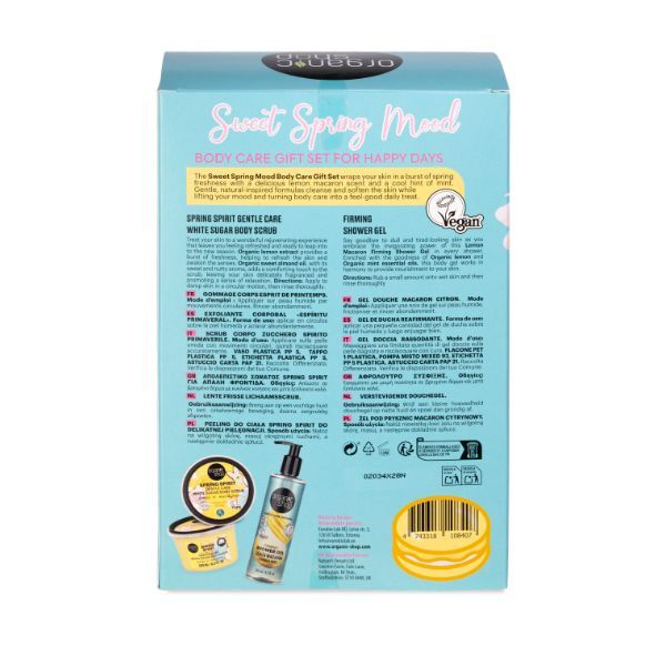 Organic Shop Sweet Spring Mood gift set 280ml 250ml (British brand)