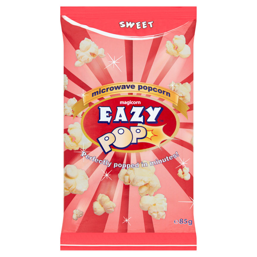 Eazy Pop Magicorn Sweet Microwave Popcorn GOODS ASDA   