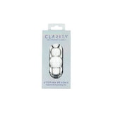 Clarity Utopian Reverie glass dildo, imported from the UK
