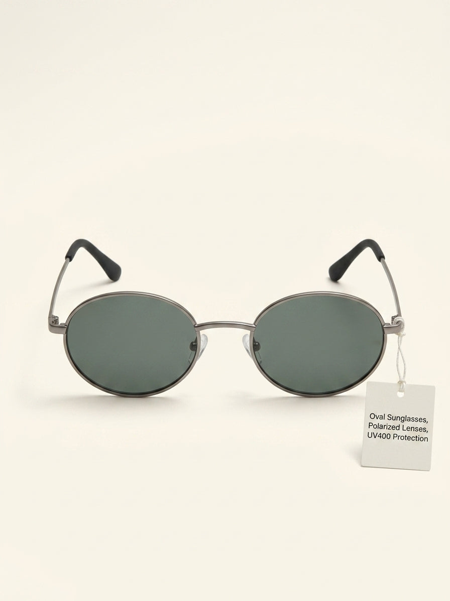 Gucci GG1854S round-frame metal sunglasses UV protection - British product
