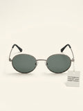 Gucci GG1854S round-frame metal sunglasses UV protection - British product