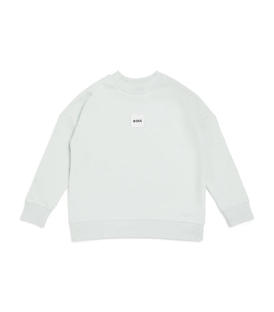 Harrods Sweatshirt en coton stretch BOSS Kidswear avec logo pour enfants (4-16 ans) - Acheter en ligne sur McGrocer