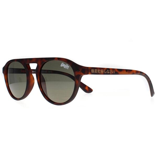 Superdry Palmsprings men's sunglasses tortoise brown green, imported from the UK