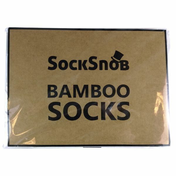 Sock Snob 4 Pairs Mens Soft Bamboo Crew Socks 7-11 UK GOODS Superdrug   