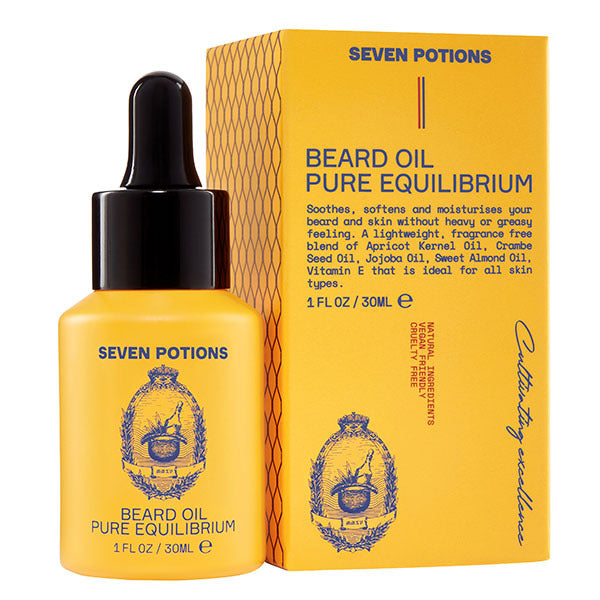 Seven Potions Beard Oil Pure Equilibrium 30ml GOODS Superdrug   