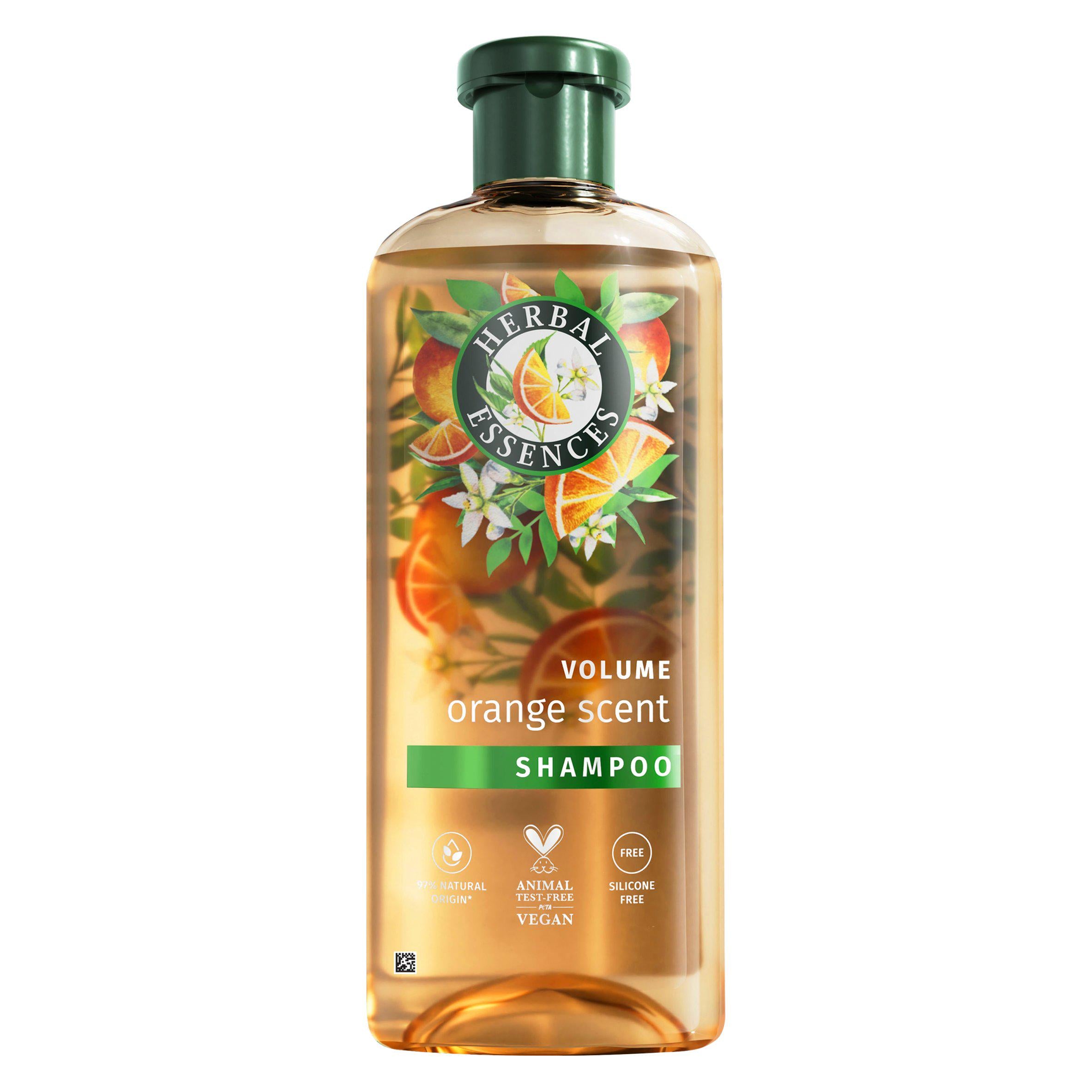 Herbal Essences Orange Scent Volume Shampoo 350ml for Fine Hair Silicone Free GOODS Sainsburys   