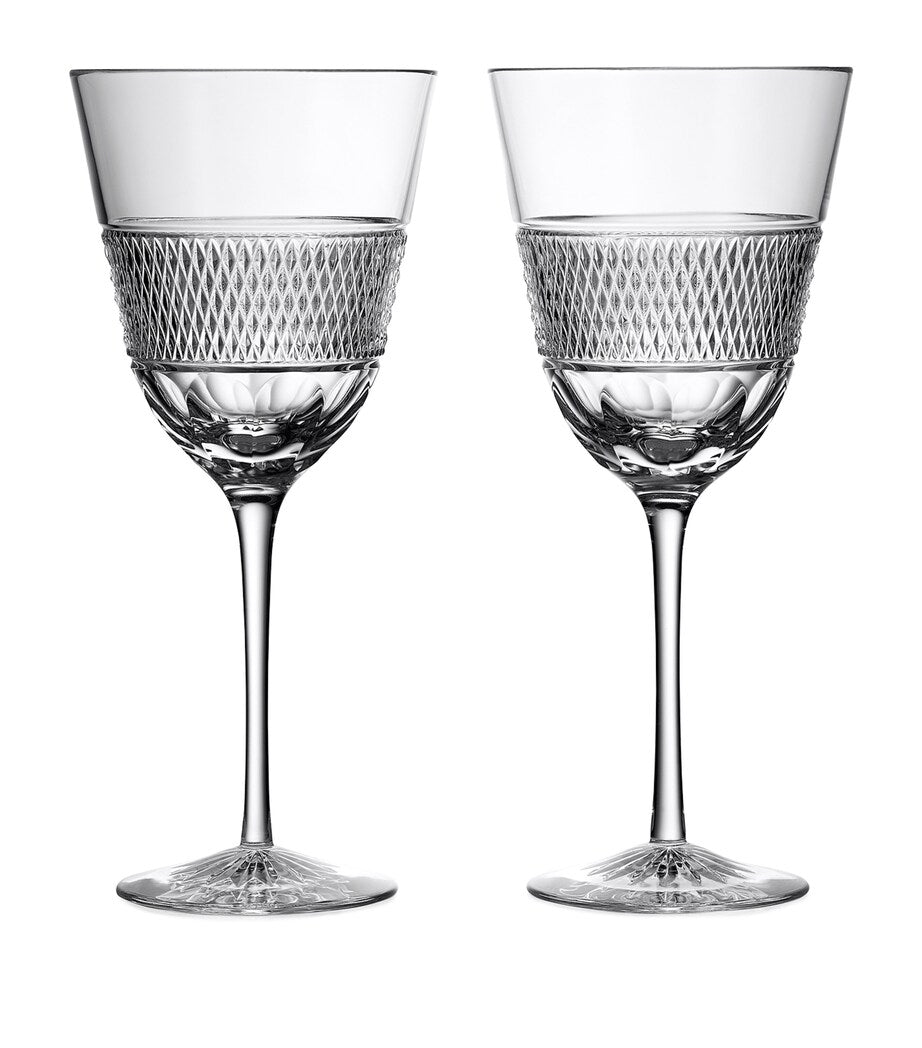 Waterford Copper Coast red wine glasses set of 2 (British brand)
