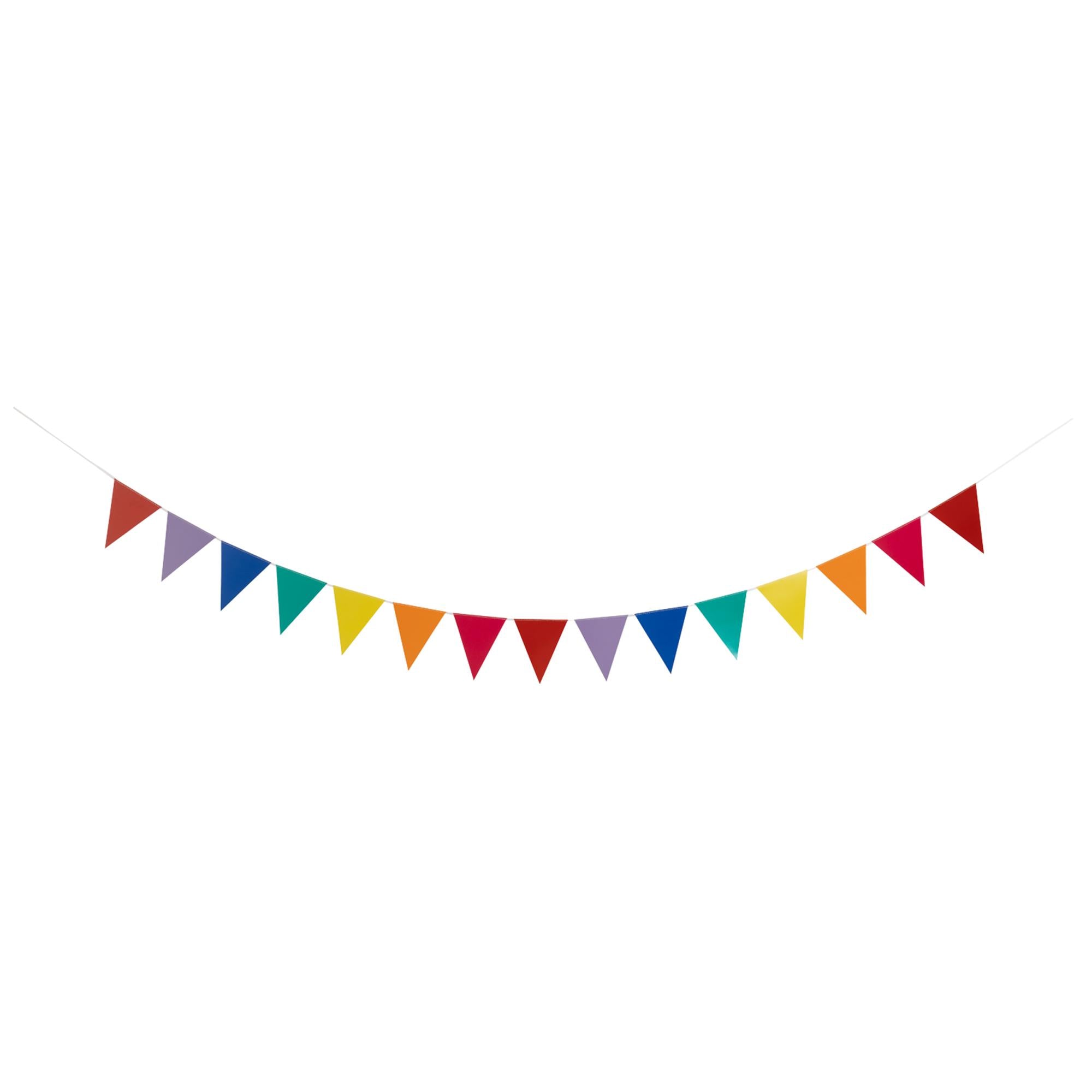 Habitat Rainbow Card Flag Bunting GOODS Sainsburys   