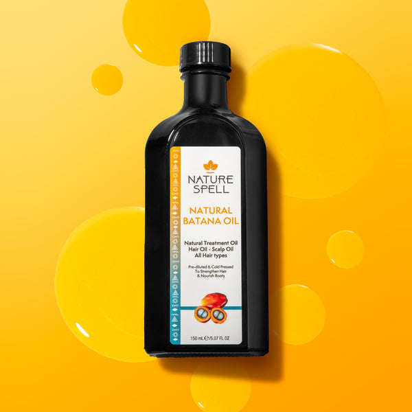 Nature Spell natural Batana hair oil, imported from the UK