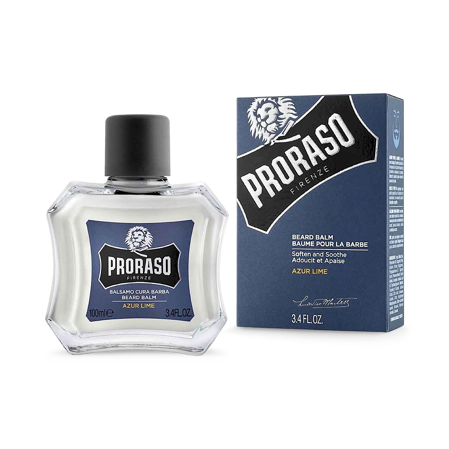 Proraso beard balm Azur Lime 100ml, imported from the UK