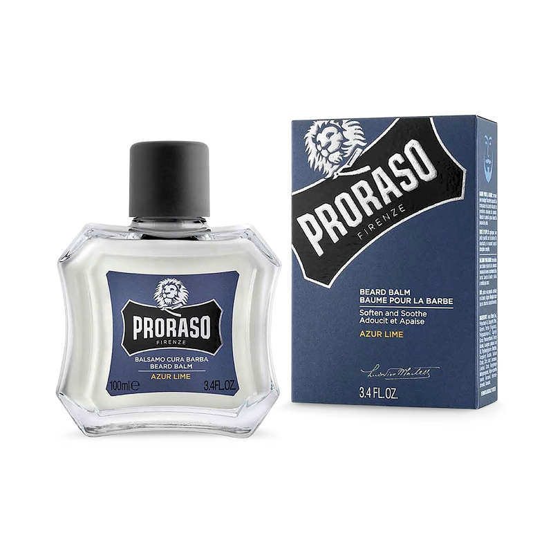 Proraso beard balm Azur Lime 100ml, imported from the UK