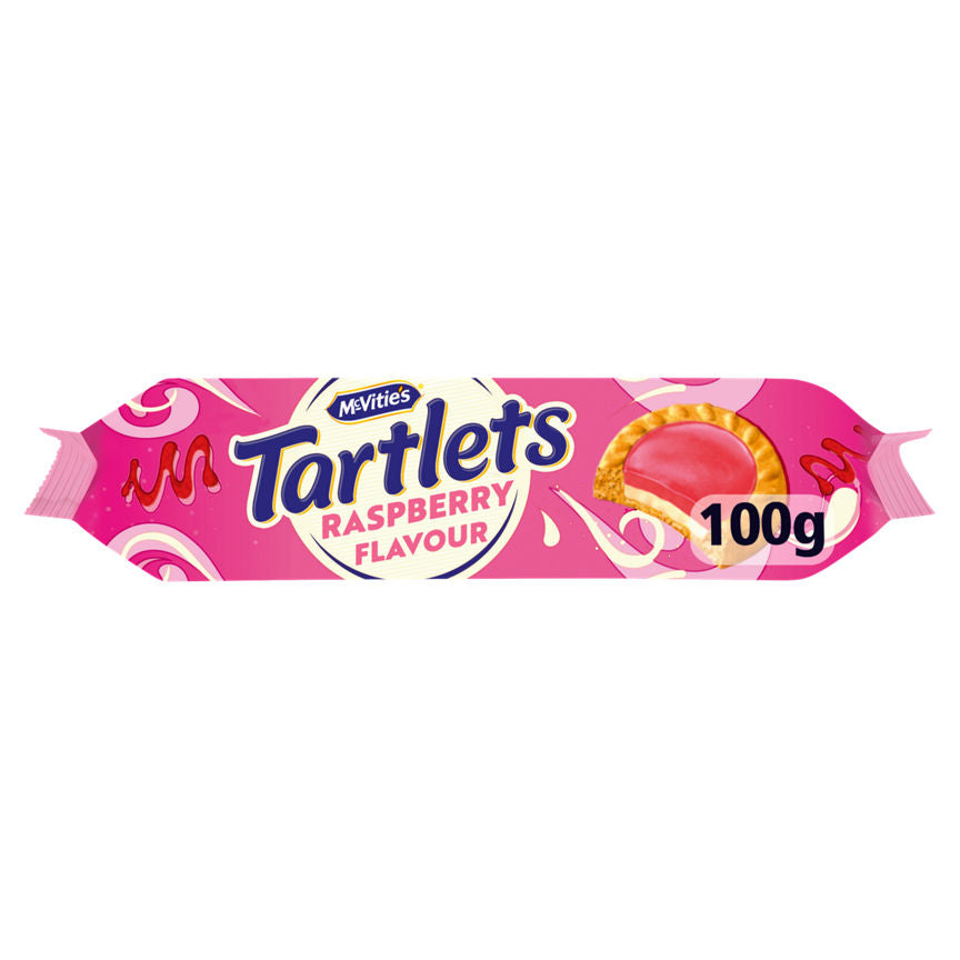 McVitie's Tartlets Raspberry Flavour Biscuits 100g