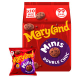 Maryland Cookies Minis Double Choc 10 Mini Bags GOODS ASDA   