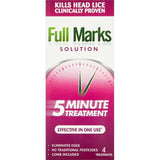 Full Marks Head Lice Removal Treatment with Nit Comb 200ml GOODS Superdrug   