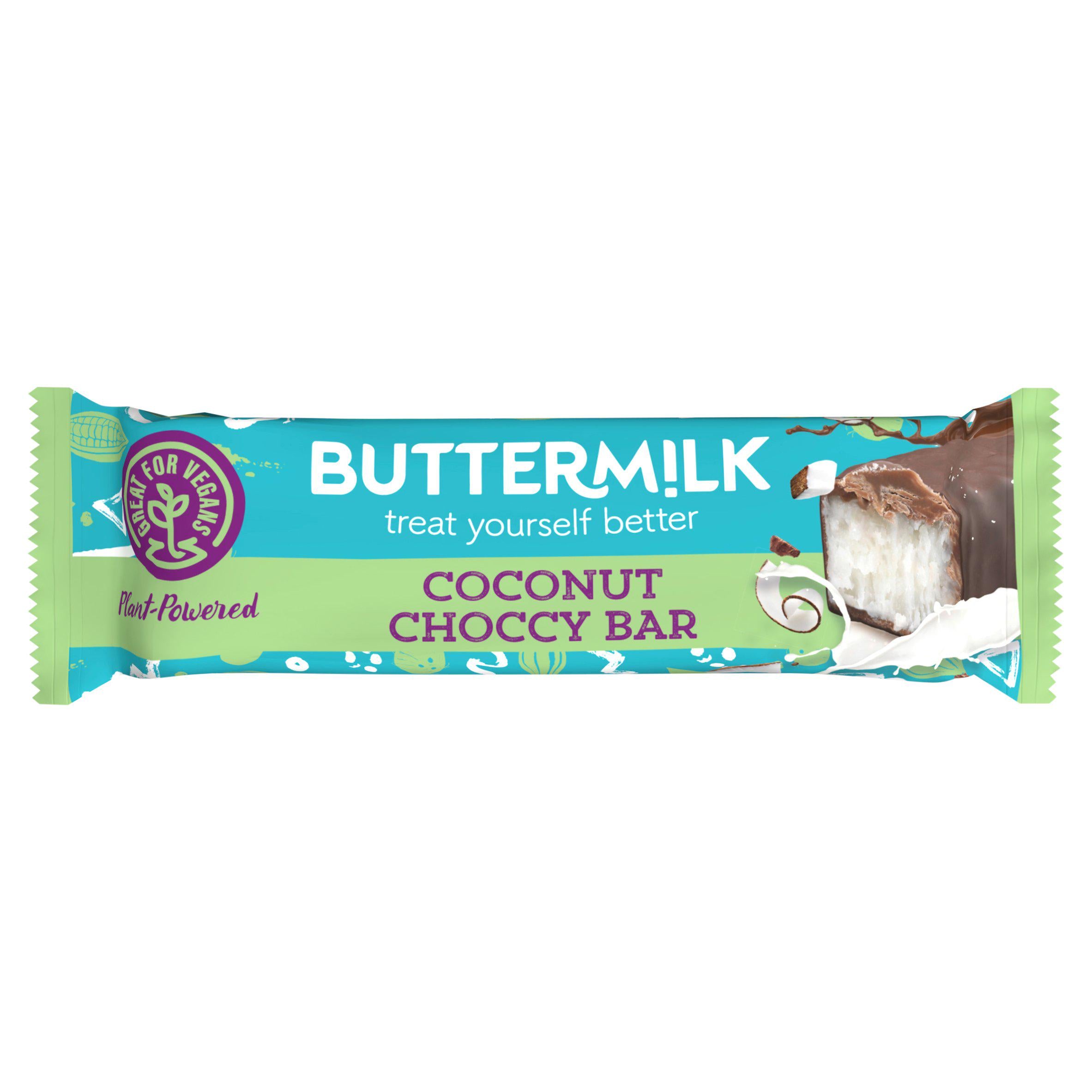 Buttermilk Coconut Choccy Bar 45g GOODS Sainsburys   