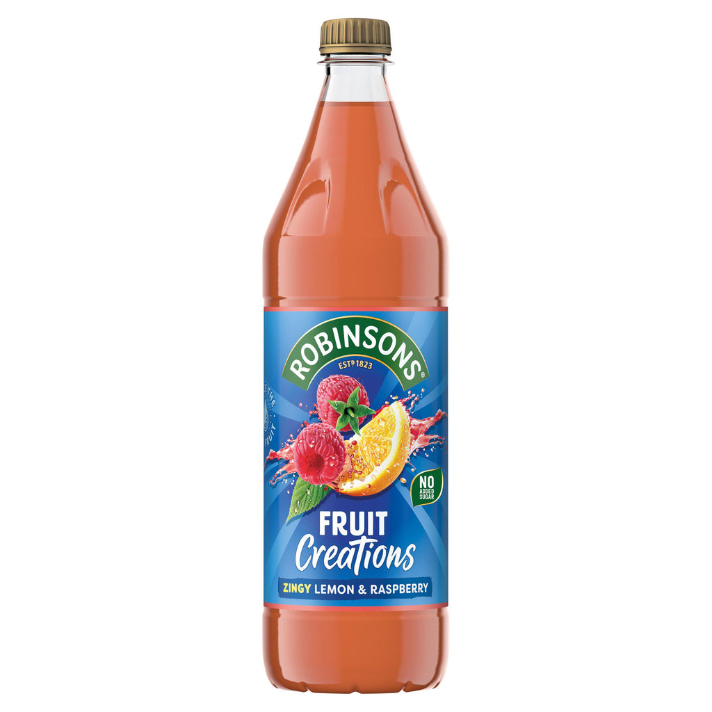 Robinsons Fruit Creations Lemon & Raspberry Squash 1L