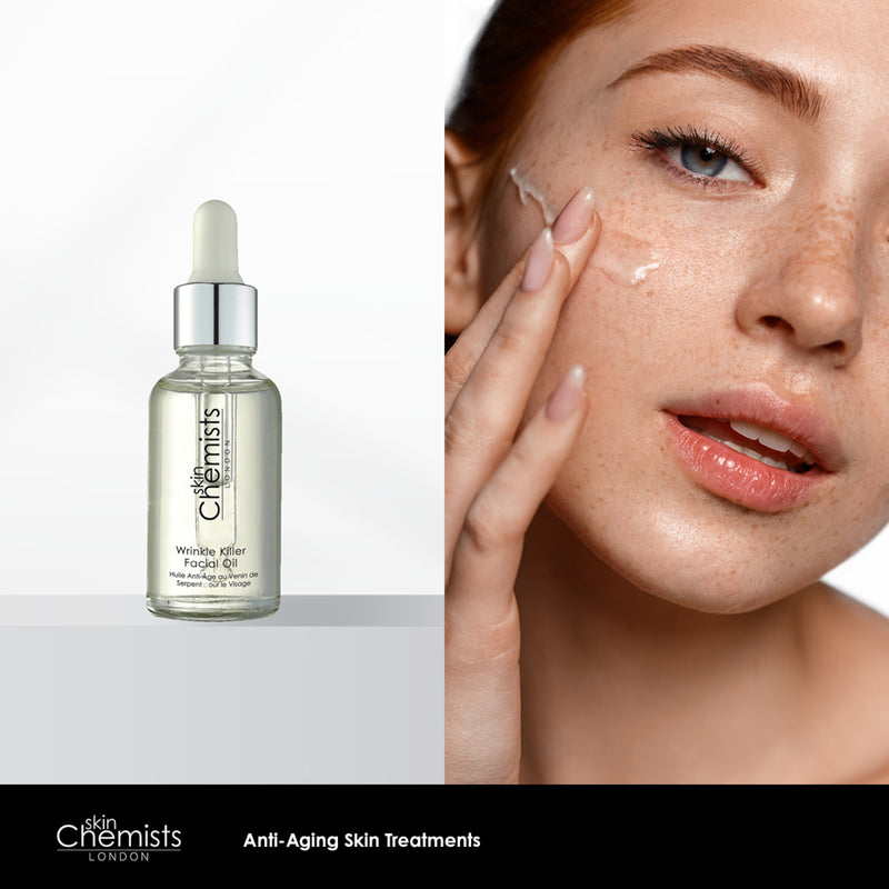 skinChemists Wrinkle Killer facial oil 30ml - British product