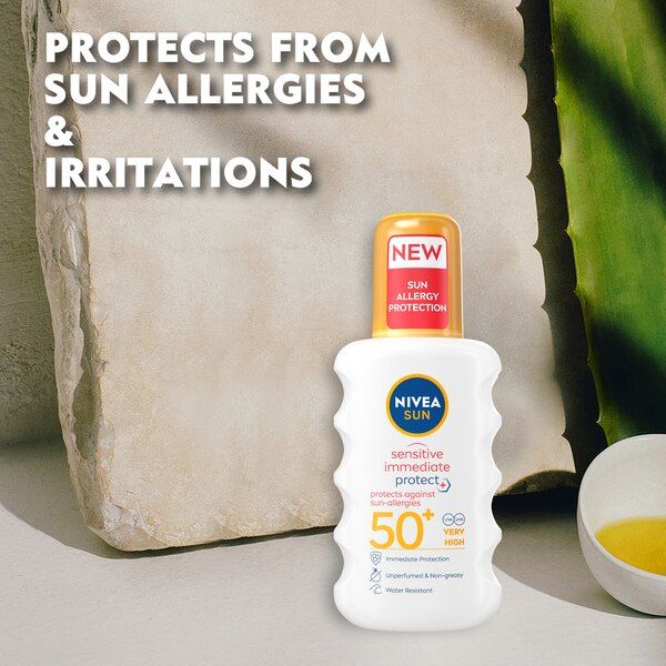 Nivea Sun Sensitve Allergy Protect Sun Cream Spf50+, 200Ml GOODS Superdrug   