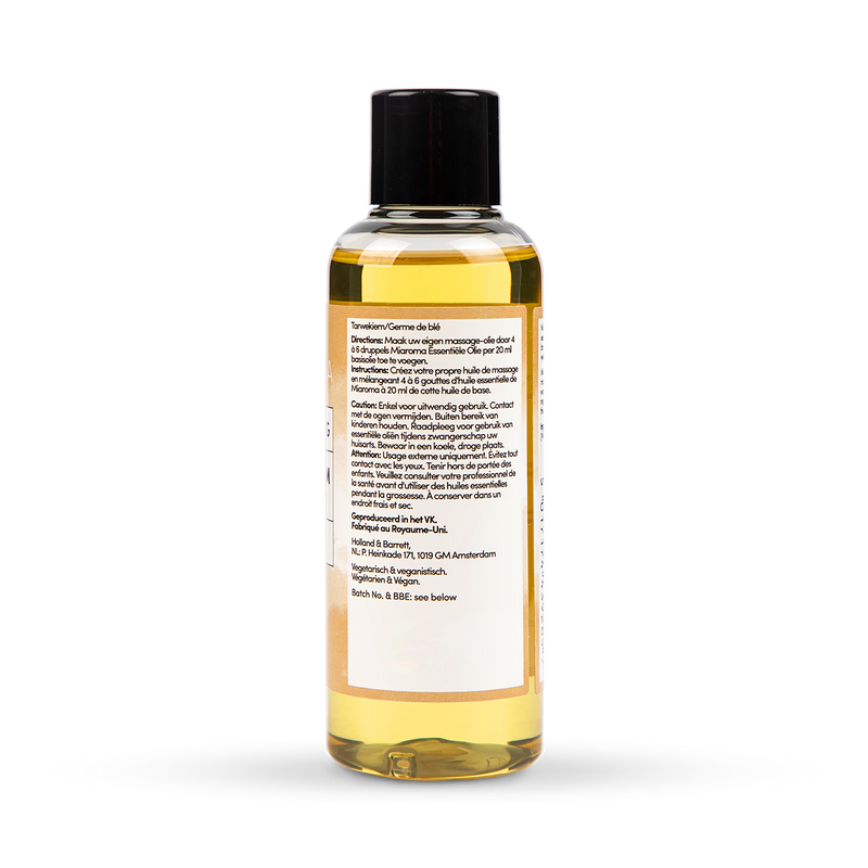 Miaroma Wheatgerm Base Oil 100ml, imported from the UK