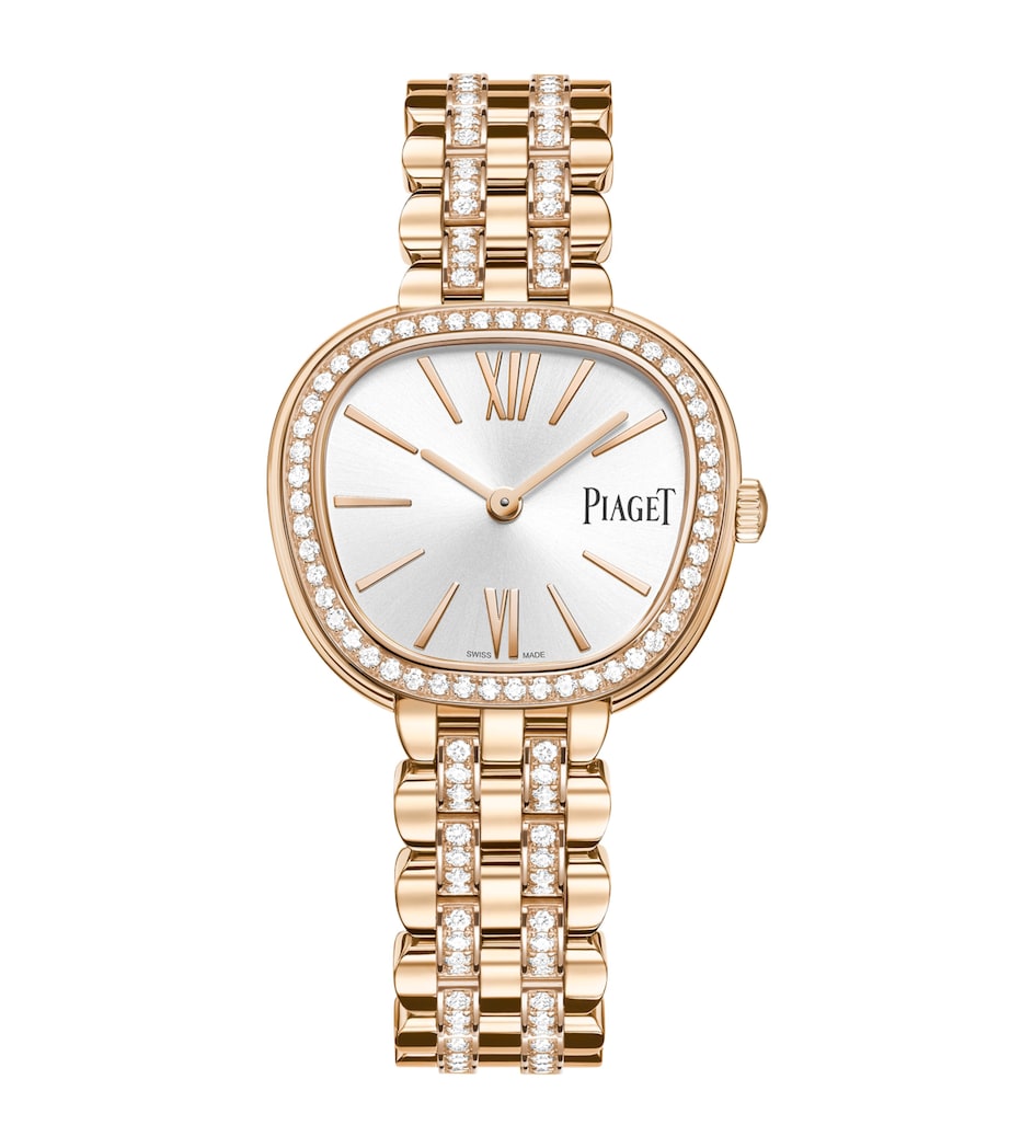 Piaget Sixtie rose gold diamond watch 29mm (British brand)