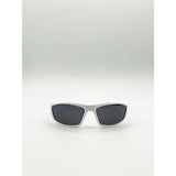 SVNX Thin Racer sunglasses White Black, UK version