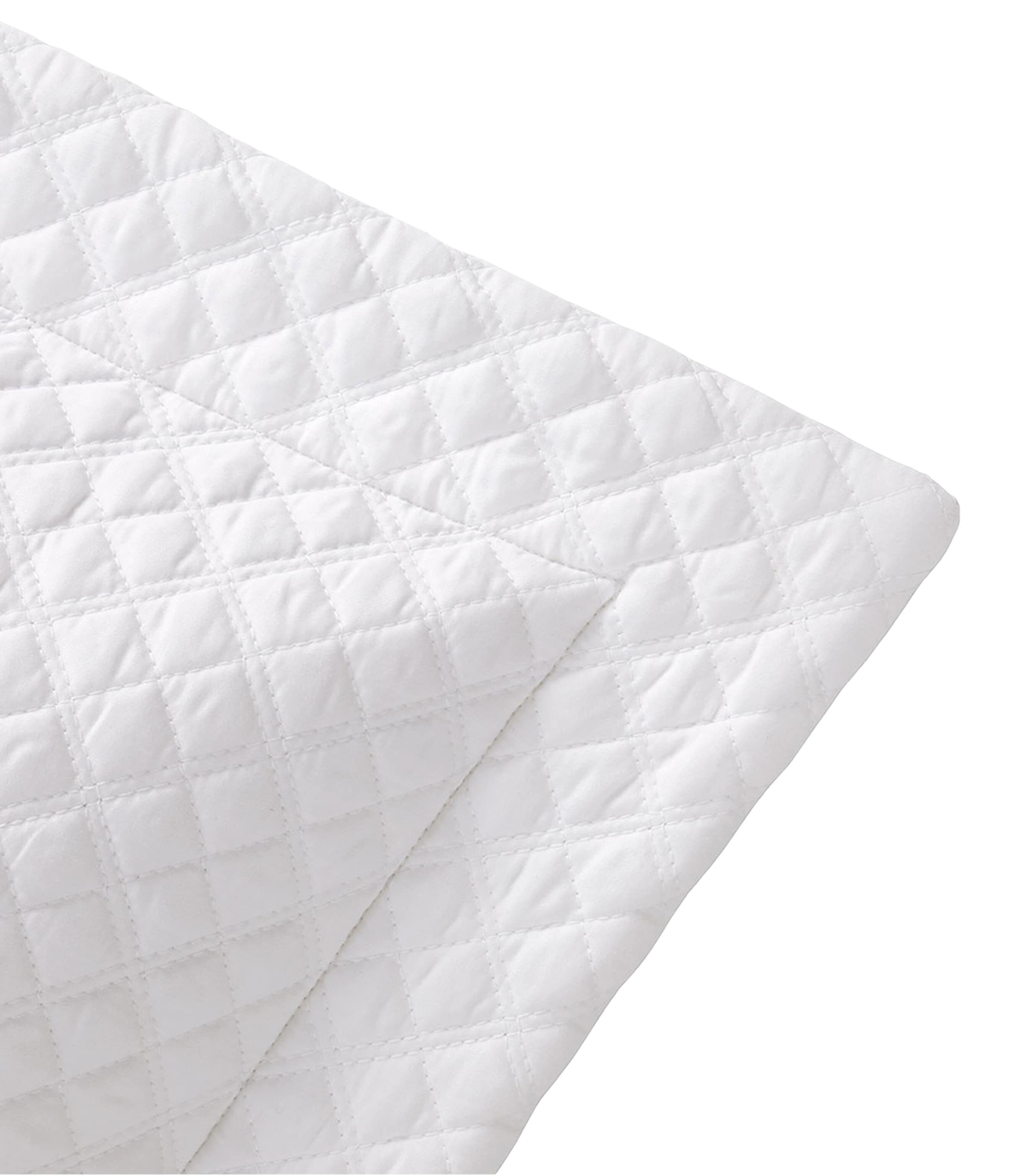 Ralph Lauren Home cotton argyle square pillowcase 65cm x 65cm, imported from the UK