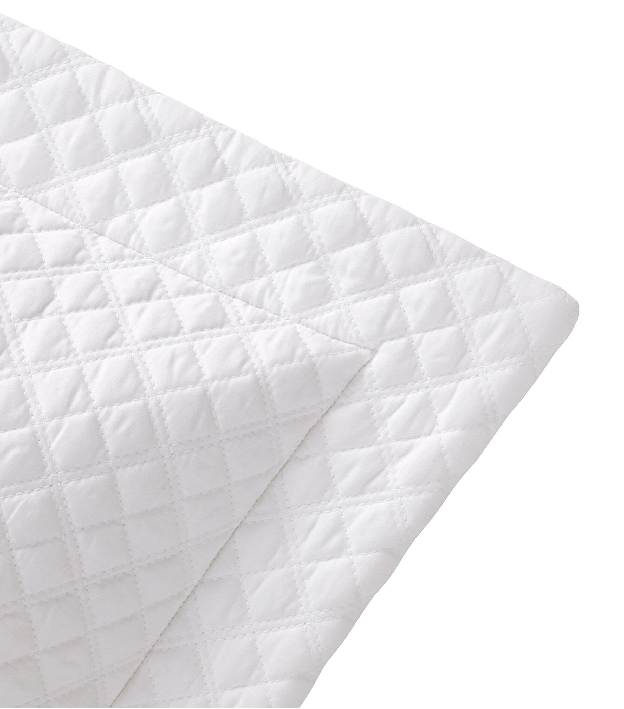 Ralph Lauren Home cotton argyle square pillowcase 65cm x 65cm, imported from the UK