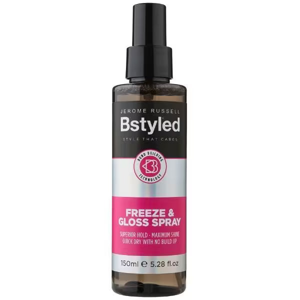 Jerome Russell Bstyled Freeze & Gloss Hairspray 150ml, UK version