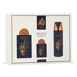 Lattafa Brioche Vanille perfume gift set 3-piece, imported from the UK
